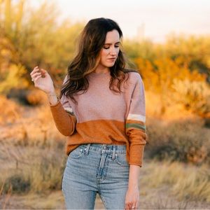 Madewell Waffle Knit Sweater